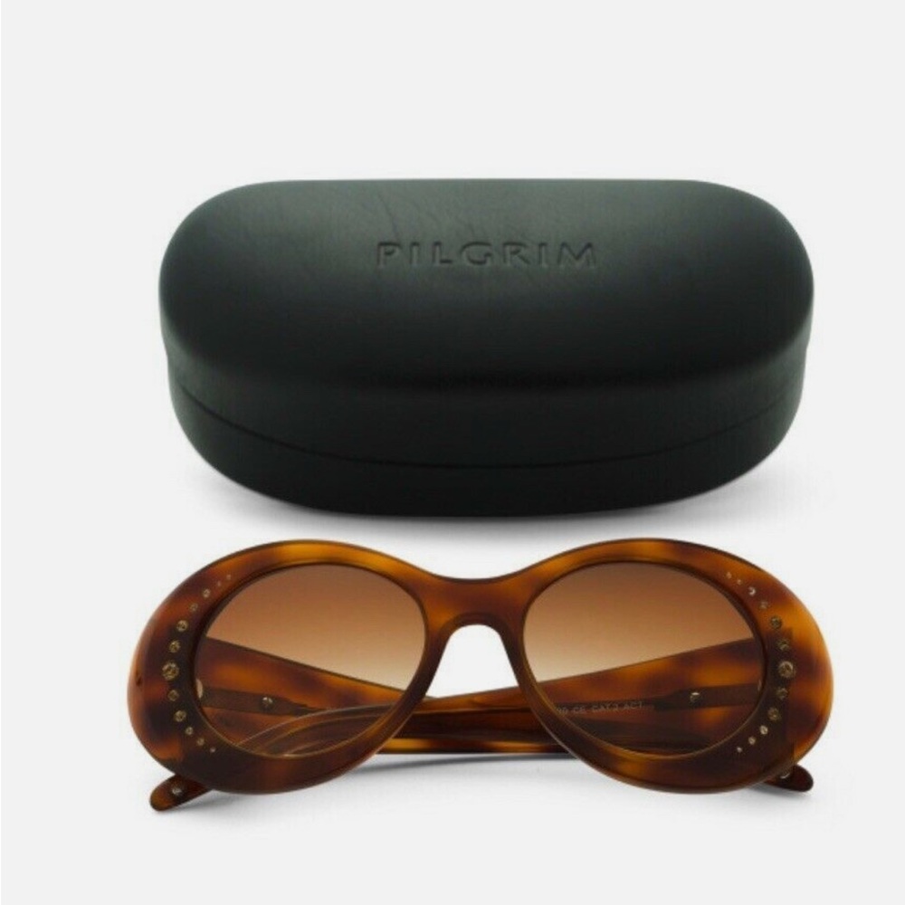 New! Pilgrim Tortoise Shell Sunglasses